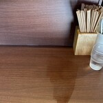 メヂカそば 吟魚 - カウンター