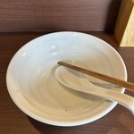 メヂカそば 吟魚 - ご馳走様でした