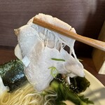 メヂカそば 吟魚 - チャーシュー①