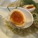 メヂカそば 吟魚 - 味玉