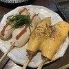 Kushiyaki Sato Mura - 梅しそささみ　チーズつくね