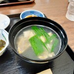 お宿 お食事処 鱗晃荘 - ほっけの潮汁