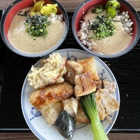 浅草むぎとろ 本店 - 第一ラウンド！　
                    張り切る50代おじさん…