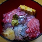 魚天 - 地魚丼具大盛り・６００円