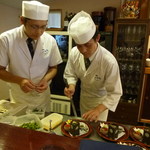 旬彩天 つちや - ご主人と若衆