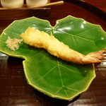 旬彩天 つちや - 芯の部分はレア・・・旨い