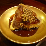 旬彩天 つちや - 宮崎牛のマルシンはソースの味も良く・・・