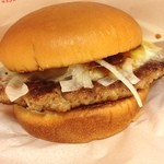 モスバーガー - とびきりハンバーグサンドチーズ