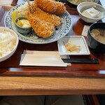 Warayakitochawammushi yokohamauokin - 生アジフライとホタテクリーム