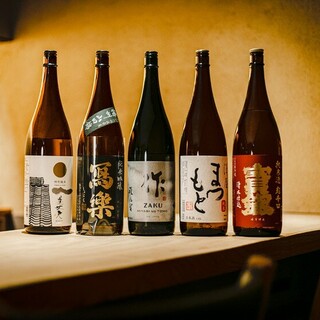 根据您的喜好，为您提供与料理相得益彰的日本酒