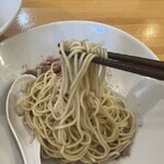 煮干らーめん 川むら - スープにドボンより、そのまま食すのがオススメです❣️