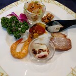 中国料理 海松 - 特製前菜５種盛り合せ
