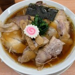 越後拉麺 はなび - チャーシューメン（上）