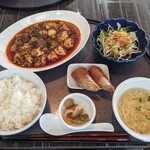 中国料理 竜苑 - 四川麻婆豆腐ランチ　1,320円