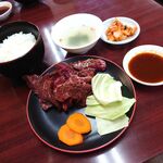 焼肉元気一 - ハラミランチ（990円）2023年7月