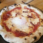 pizza＆cafe まる。 - 同行者の頼んだビスマルク