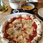 pizza＆cafe まる。 - ランチセット1870円