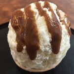 こひる庵 - 味見氷♡アーモンドキャラメル200円
