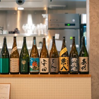 We also have a wide variety of drinks including sake, wine, shochu, and craft beer.