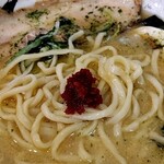 俺の中華たなか家 - 後半麺にも「辛味噌」を★投下★味が引き締まり更に旨し❗