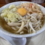 吉田のうどん はちべぇ - 天玉うどん