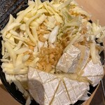 Tsukishima Monja Okonomiyaki Makoto - チーズミックスもんじゃ②