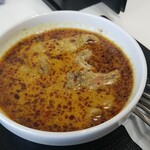 ラジャラタ - チキンカレーのアップ