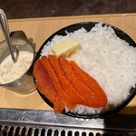 Tsukishima Monja Okonomiyaki Makoto - 明太リゾット