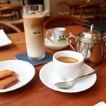 cento - エスプレッソ、カフェラテアイスで