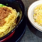 Tairikuya - Bセット（汁なし担々麺＋半チャーハン）