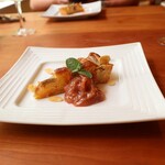 cento - ◆ドルチェはルバーブというお野菜のタルトとジャム