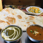 NAMASTE INDIAN RESTAURANT - Bセット(サラダ、ソフトドリンク付き)¥980