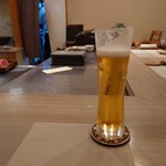 四季彩鉄板くさの - 生ビール