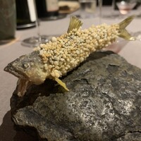 茶禅華 - 鮎　オカキまぶし揚げ