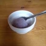 ログカフェ - 自家製ブルーベリーシャーベット