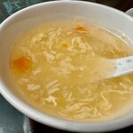 香港海鮮飲茶樓 - コーンスープ