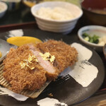 Yamachuu - 大名熟成ロースかつ定食  2,330円