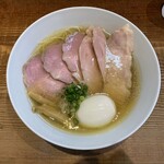 町田汁場 しおらーめん進化 本店 - しお全部のせ 1,320円