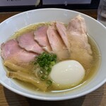 町田汁場 しおらーめん進化 本店 - しお全部のせ 1,320円