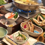 柏 甲羅本店 - 蟹しゃぶセット みやび   +蟹味噌