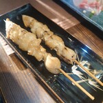 鳥幸 - 鴨のぼんじり串