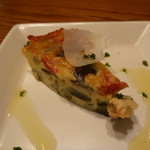 PESCA - 付きだしのキッシュ