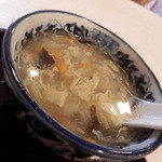 蜀味苑 - ランチスープ