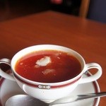 レストラン キエフ - カップのボルシチ(Ｂランチ)