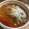 焼肉 担々麺 - 料理写真:坦々麺 黒 並 辛さ辛 肉みそ辛