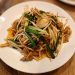 天鴻餃子房 - 料理写真:ニラ肉
