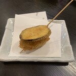 ゆるり - なす肉詰めフライ