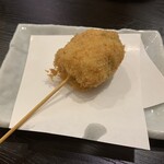 ゆるり - しいたけ肉詰めフライ