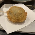 ゆるり - しいたけ肉詰めフライ