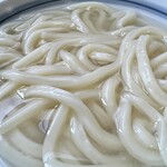 釜あげうどん 長田 in 香の香 - 程よいコシを感じるふわふわのうどんです。